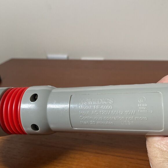 Homedics Thermassage wand RF-6000- 3 Settings Heat+ Massage Works Well - Picture 6 of 9